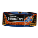 Roll of 1.88-inch wide, 25-yard long all-weather tape, designed for durability and use in various outdoor conditions, with strong adhesive for secure bonding.