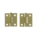 Hinge 1 1/2" Brass Plated