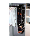 Hanging 10 Shelf Closet Organizer