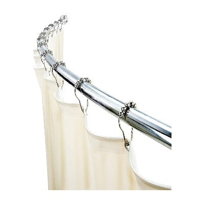 Deluxe Tension Rod 41"-76" Chrome
