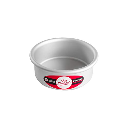 Fat Daddio's Anodized Aluminum Round Cake Pan, 5 x 2 Inch