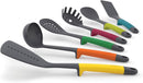 Joseph Joseph 10118 Elevate Carousel Nylon Kitchen Utensil Set with Rotating Storage Stand, 6-piece, Multicolored