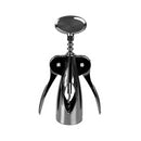 Reliable wine corkscrew from Home Basics, ideal for quickly uncorking wine bottles with its intuitive wing design.