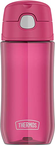 Thermos Funtainer Plastic Hydration, 16 Ounce, Raspberry