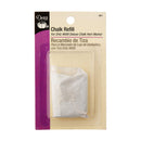 White chalk refill pouch for a sewing hem marker, Dritz
