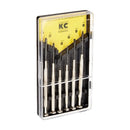 KC Miniature Screwdriver Set with Slotted and Phillips Bits for Electronics Repair