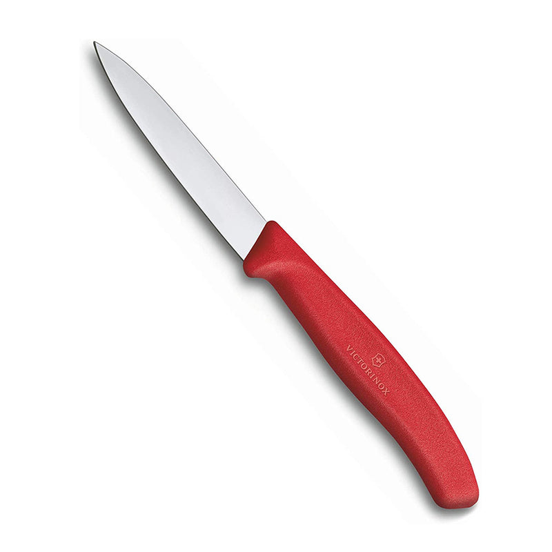 Victorinox 3.25" Straight Paring Knife Red