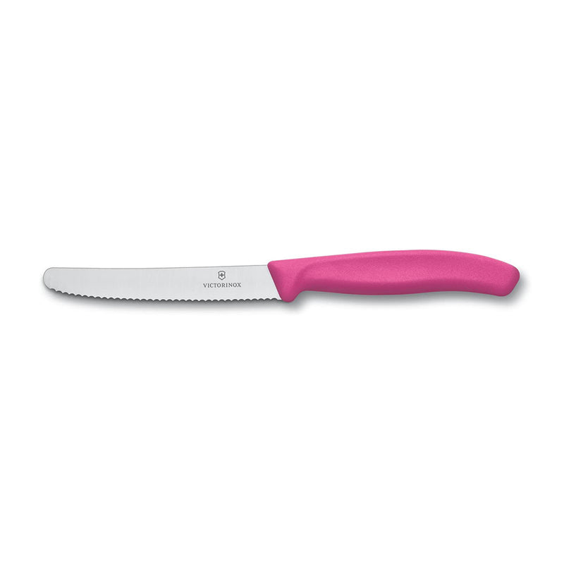 Victorinox 4" Serrated Pink Utility Knife