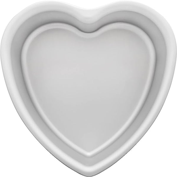 Fat Daddios Anodized Aluminum, Heart Pan, 8 in x 3 in