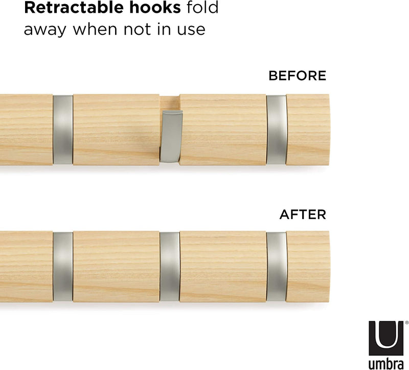 Organize and Store with Umbra Flip Hook Rack