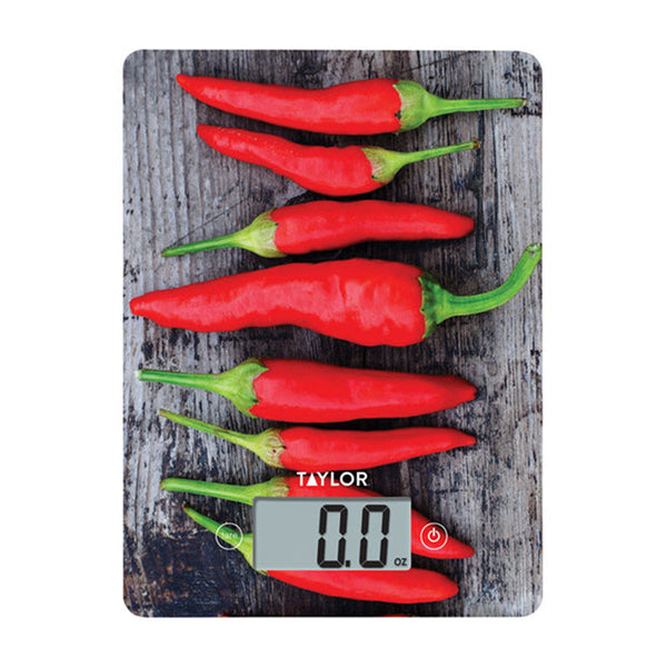 Kitchen Glass Digital Hot Pepper Scale 11lb