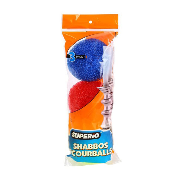 Shabbos Plastic Scourballs 3pk
