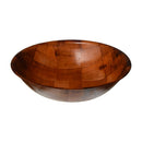 12" Woven Wood Salad Bowl