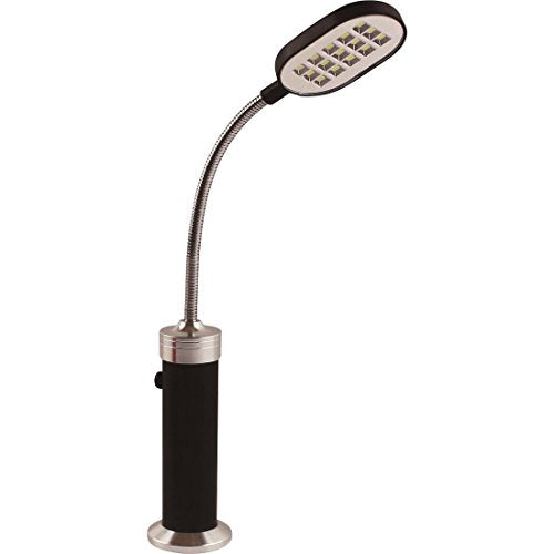 Outset Outdoor Rotating, Magnetic Base, 11" Grill Light, Silver