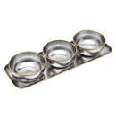 Golden Flost 3 Relish W/Tray