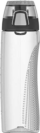 THERMOS Hydration Bottle Water with Meter 24 Ounces , Clear