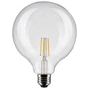 Satco 6Watt G40 Globe Filament LED 4000K Medium Base Dimmable - 60Watt Replacement