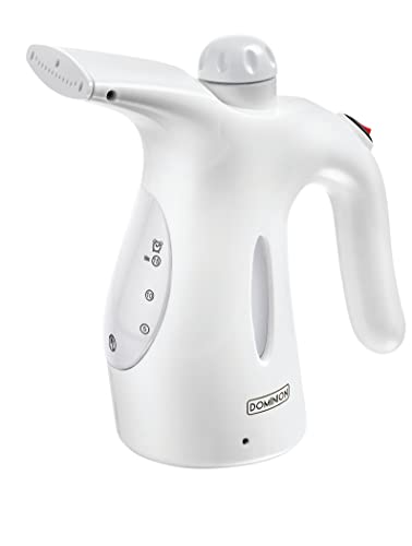 Dominion SteamMax™ Portable Handheld Garment Steame Removes Wrinkles on Clothes and Fabric, ETL Certified White