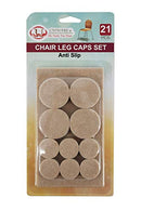 21 Piece Chair Leg Caps Set, Self-Sticking & Anti-Slip