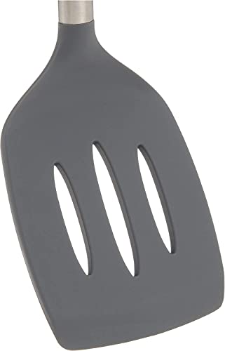 YBM Silicone Slotted Turner, Grey