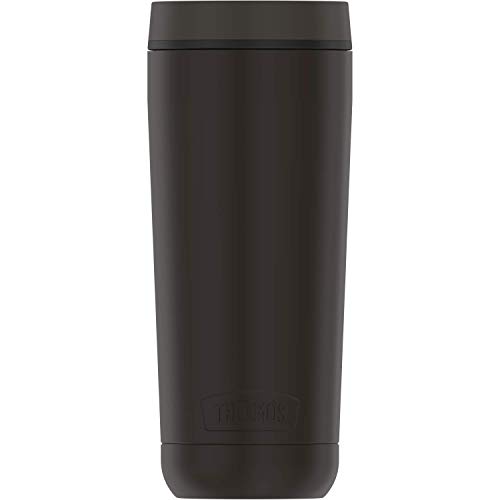 Thermos Guardian Collection 18 Ounce, Black Stainless Steel Travel Tumbler