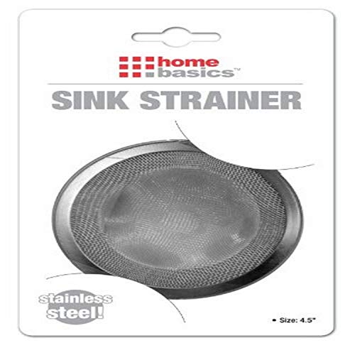 Home Basics Stainless Steel Sink Strainer