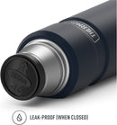 THERMOS Stainless King Vacuum-Insulated Compact Bottle, 16 Ounce, Midnight Blue