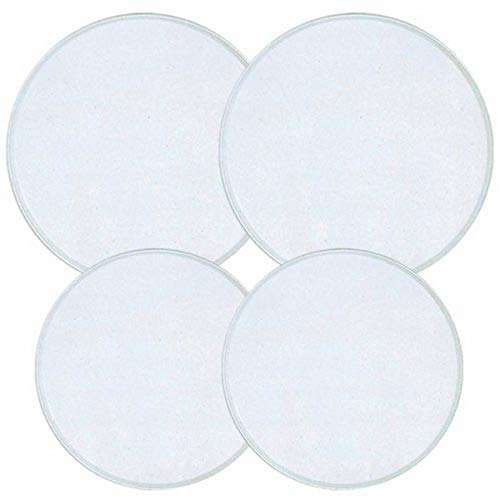 Electric Stove Burner Covers, Set of 4, White