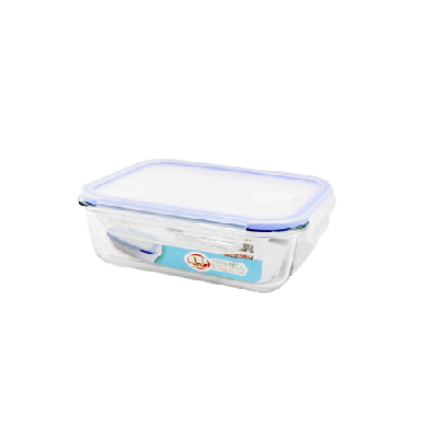 1500ml Tempered Glass Rectangle Food Container