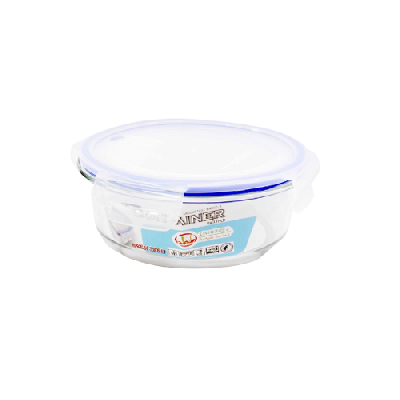 1,750ml Tempered Glass Round Food Container