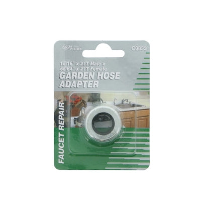 Garden hose adapter Faucet to hose