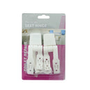 Plastic Hinge Toilet Seat 2PC Set