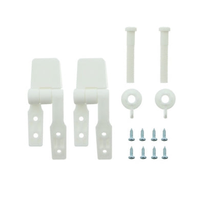 Plastic Hinge Toilet Seat 2PC Set