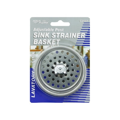 Adjustable Sink Post Strainer Basket