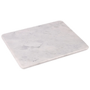 White marble rectangular cutting board from Home Basics, designed for multi-purpose use, including pastry making. The natural veining of the marble is visible.