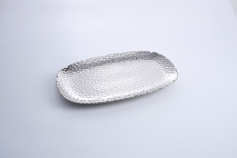 Porcelain Extra Large Silver Serving Platter