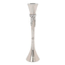 Candlestick With Knot Center Stainless Steel