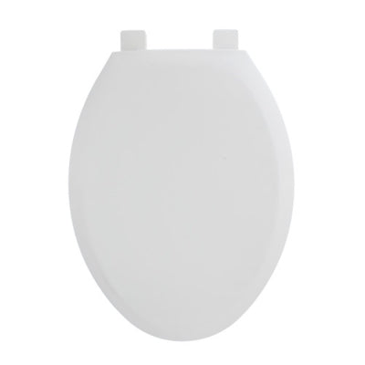 Slow close toilet seat elongated white