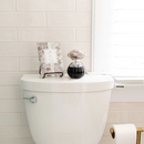 Fragrant Greenleaf Haven sachet, a herbal musk aromatic envelope with a contemporary gray, pink, and cream fan design on the packaging.