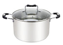 11-Qt SS Stock Pot with Lid