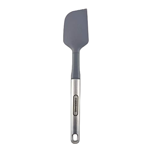 Farberware Professional Stainless Steel Soft Spatula, 11.61-Inch, Gray