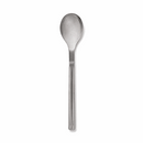 Chef'n Pro Series Cooking Solid Spoon, Standard, Brushed Stainless Steel