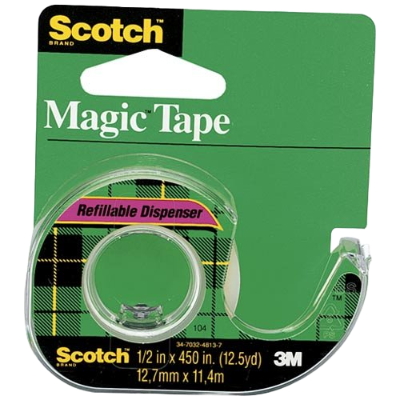 Transparent Tape 1/2" X 450"