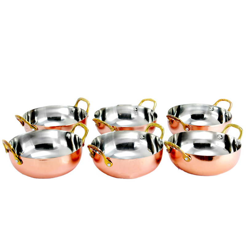 Mini Serving Bowl Copper Plated