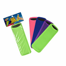 Four colorful insulated ice pop sleeves
