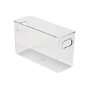 Simplify Large Vertical Stripe Organizer in Clear, XS