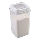 1.2L Plastic Airtight Stackable Food Storage Container, perfect for organizing and preserving food. Transparent design for easy visibility, with secure airtight lid to keep contents fresh. Stackable for efficient storage in kitchen cabinets or pantry.