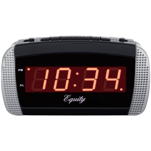 Equity by La Crosse Super Loud LED Alarm Clock 30240