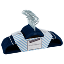 Simplify Kids Velvet Hangers 25 Pack Navy