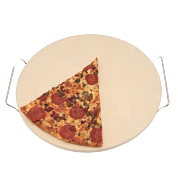 15" Round Pizza Stone with Rack